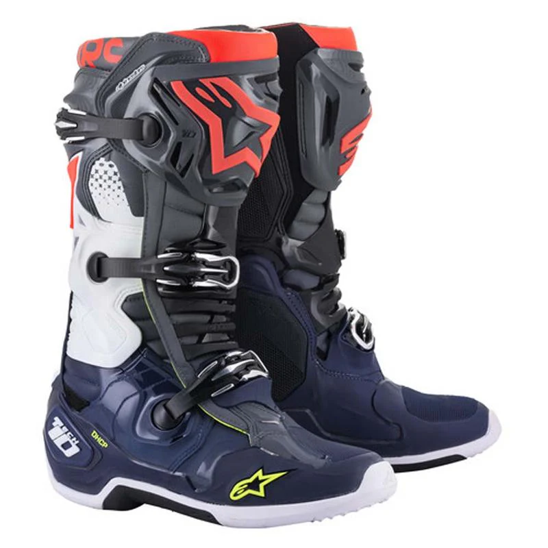 ALPINESTARS Tech 10 синий/оранжевый 